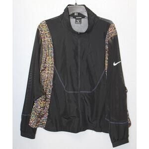 Nike Windrunner Track Icon Clash Black Jacket WOMENS Plus SIZE 1X CU8416-010